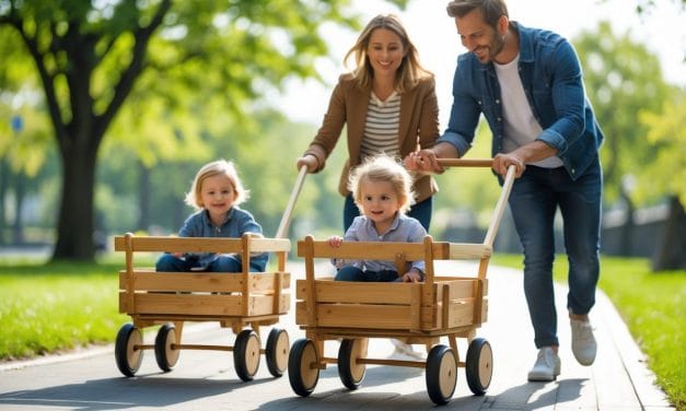 Sådan får du råd til trækvogne til børnefamilier